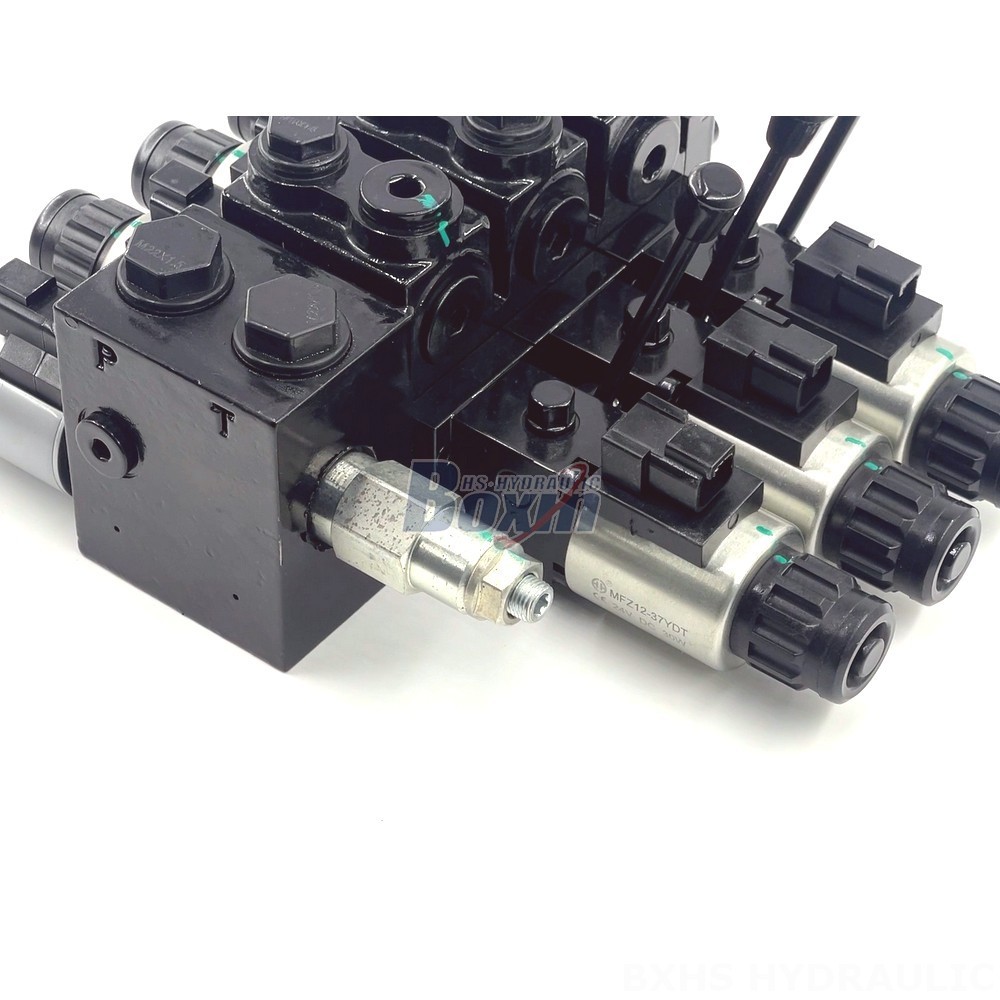 Manual 3 Spool Sectional Directional Valve - DCV58 Series | Wholesale & OEM detail image
